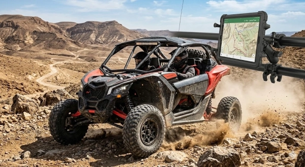 מתקן לטאבלט לרכב שטח של RAM Mount