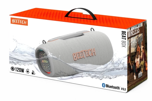 רמקול Bluetooth מקצועי בהספק מטורף של 120W,